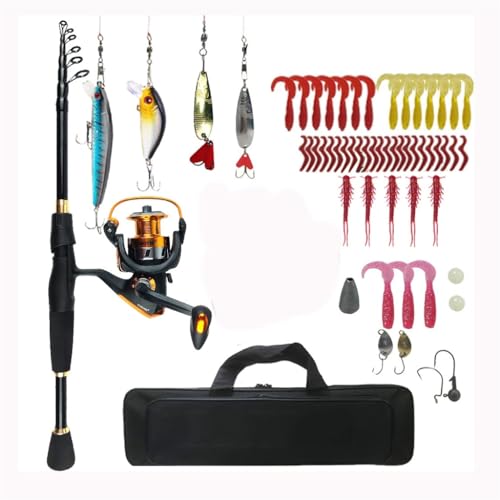 Telescopic Fishing Rod Set