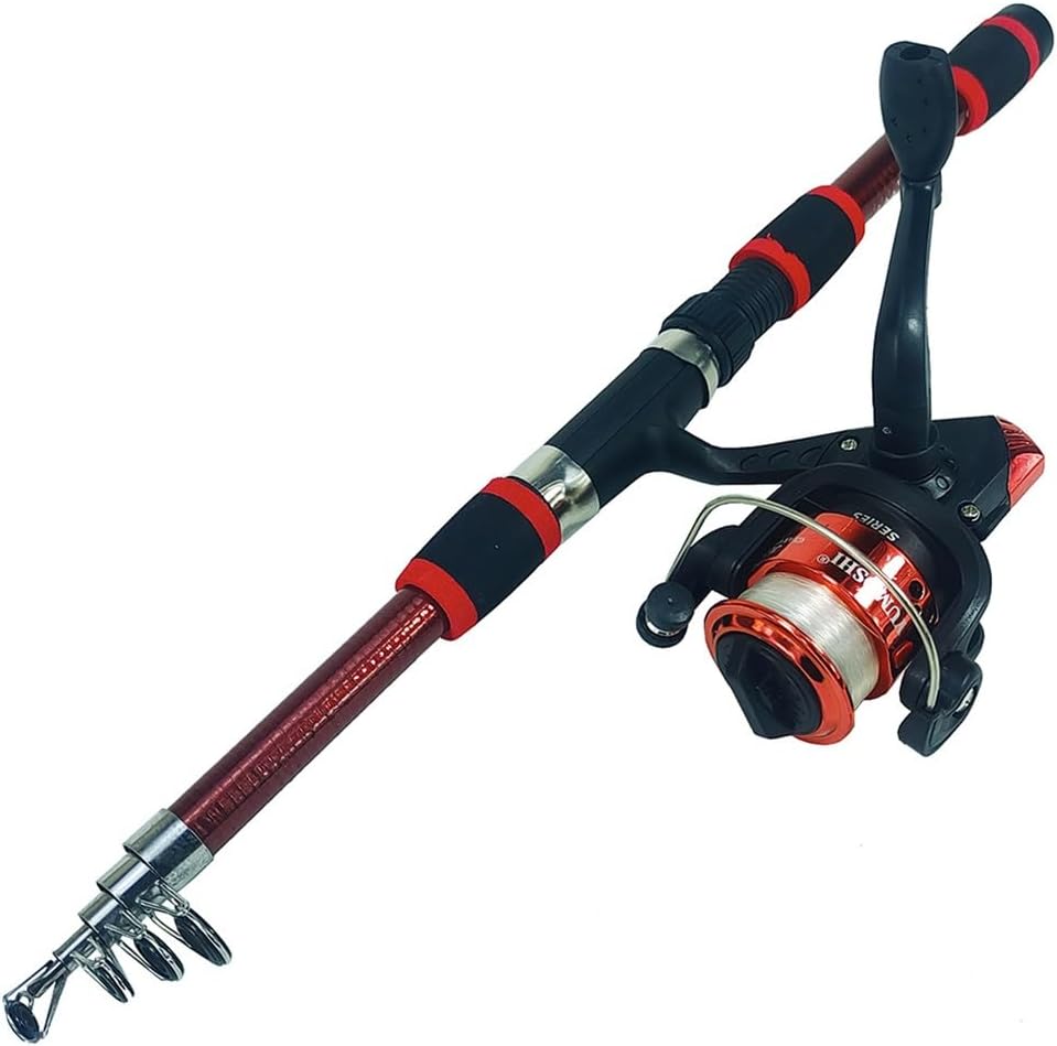 Short Rod Fishing Tackle Set