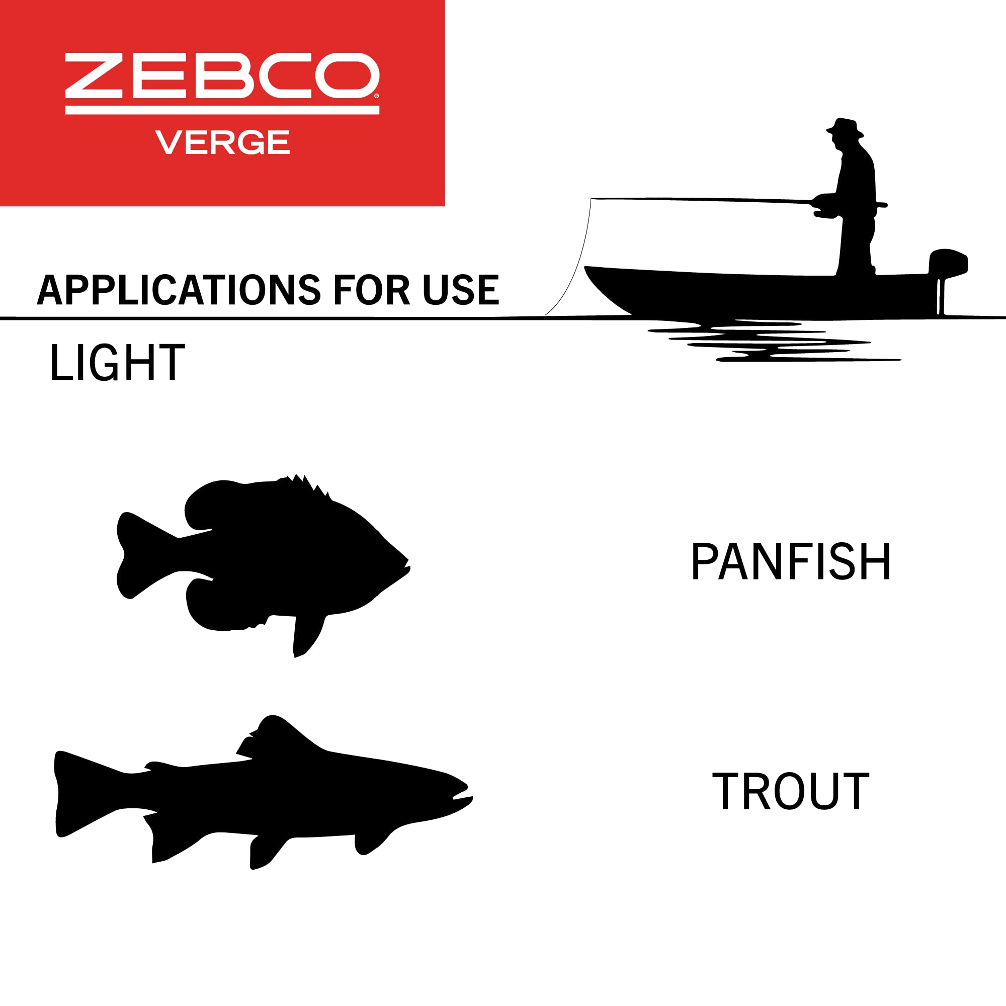 Zebco Verge Rod & Reel Combo
