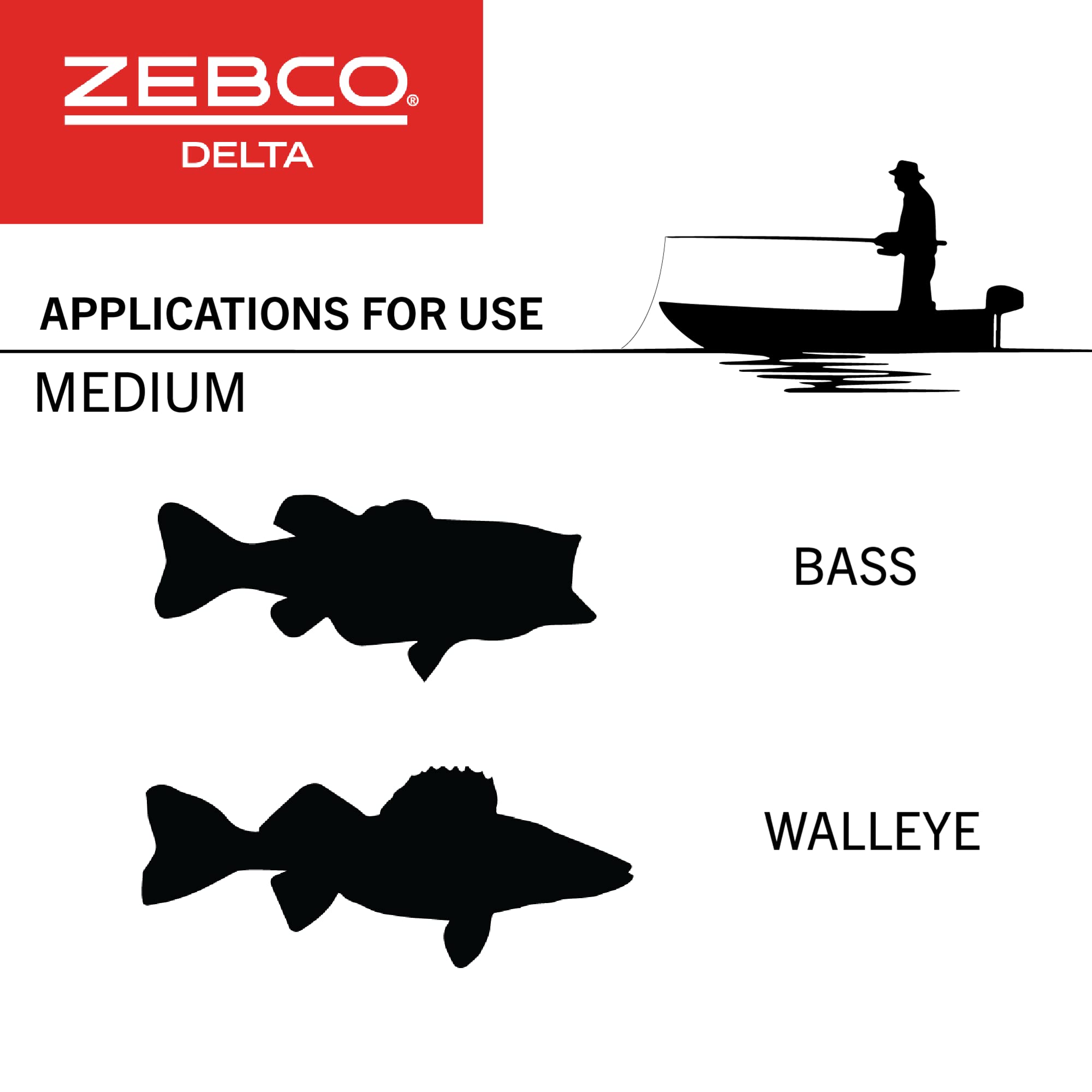 Zebco Delta Rod & Reel Combo