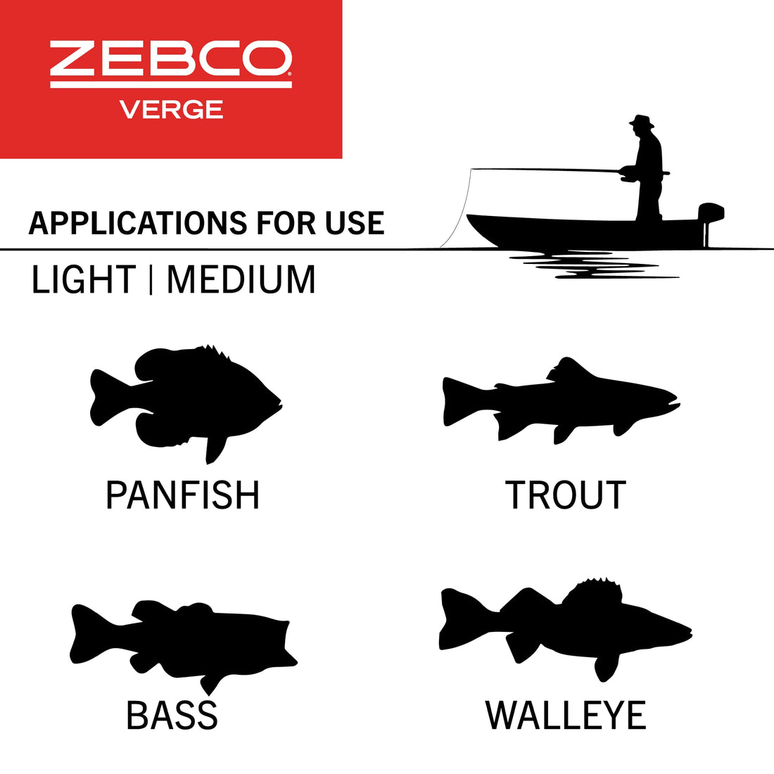 Zebco Verge Rod & Reel Combo