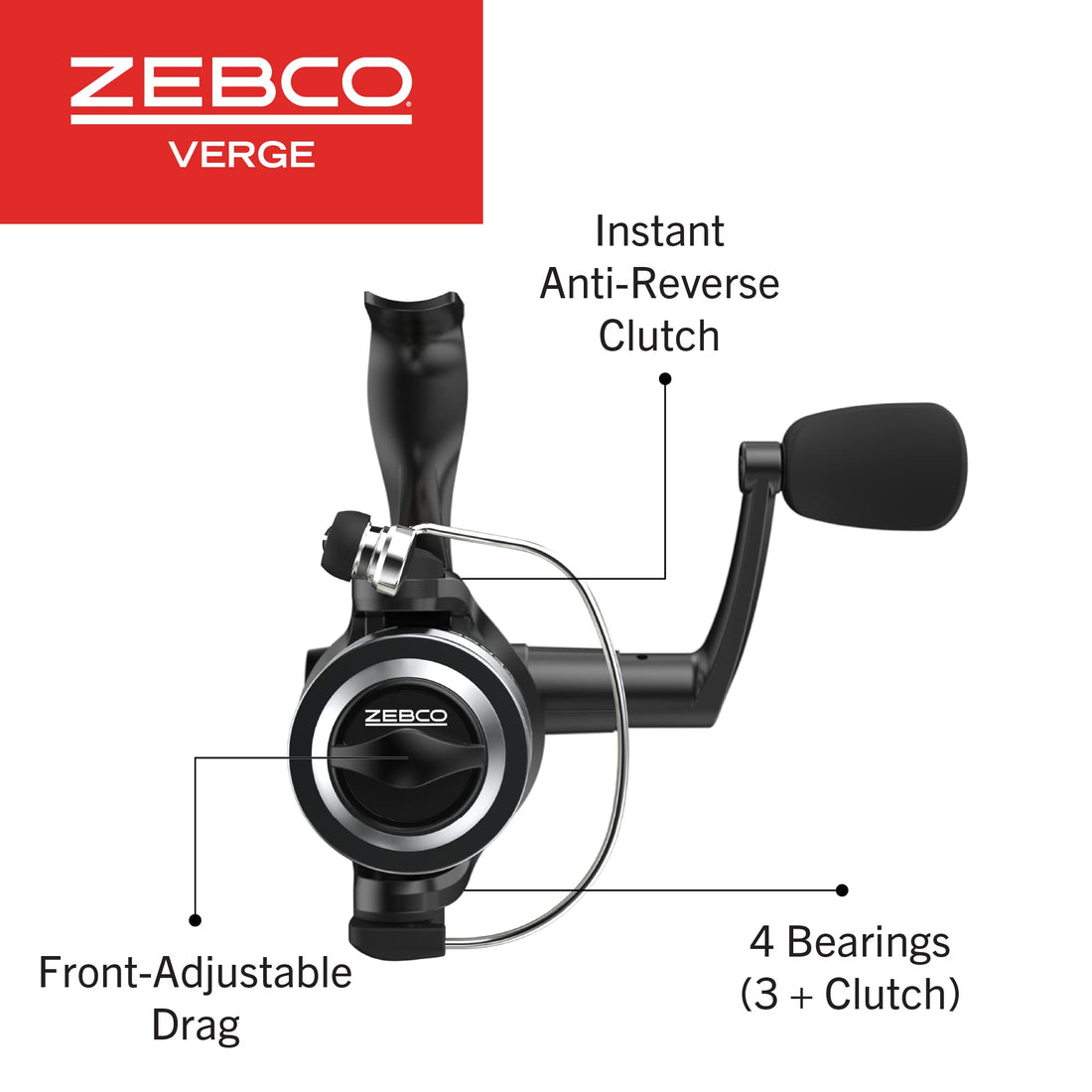 Zebco Verge Rod & Reel Combo
