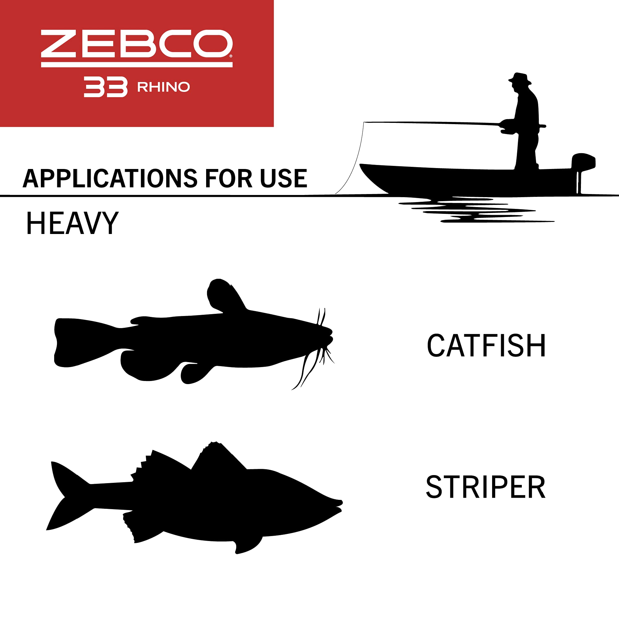Zebco 33 Rhino Rod & Reel Combo