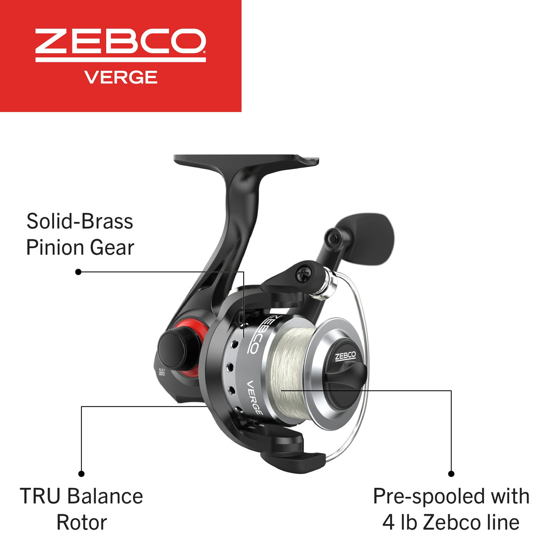 Zebco Verge Rod & Reel Combo