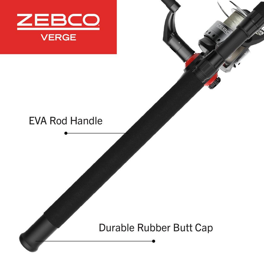 Zebco Verge Rod & Reel Combo