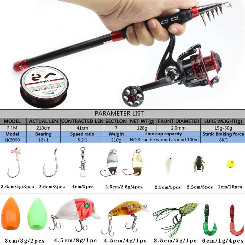 Compact Fishing Pole