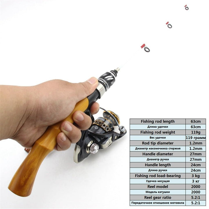 Bend Ice Fishing Rod