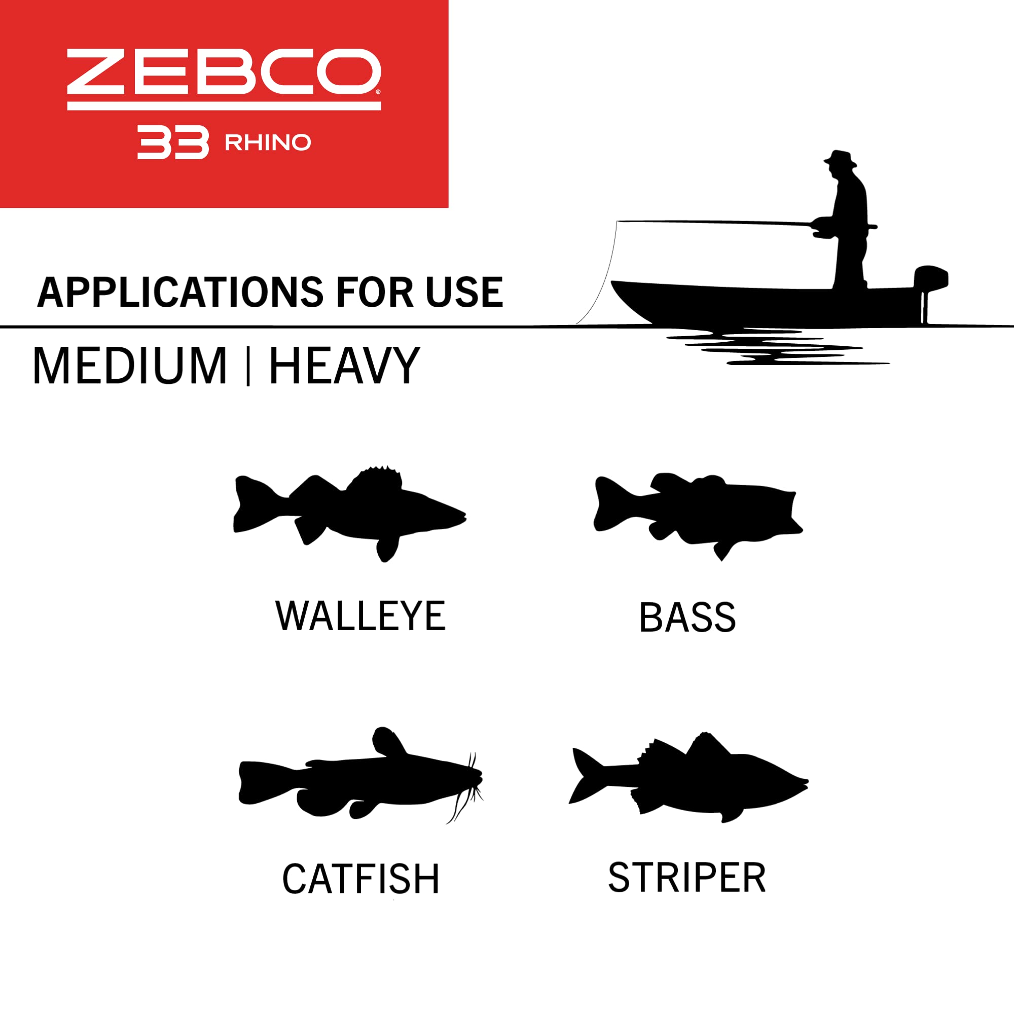 Zebco 33 Rhino Rod & Reel Combo
