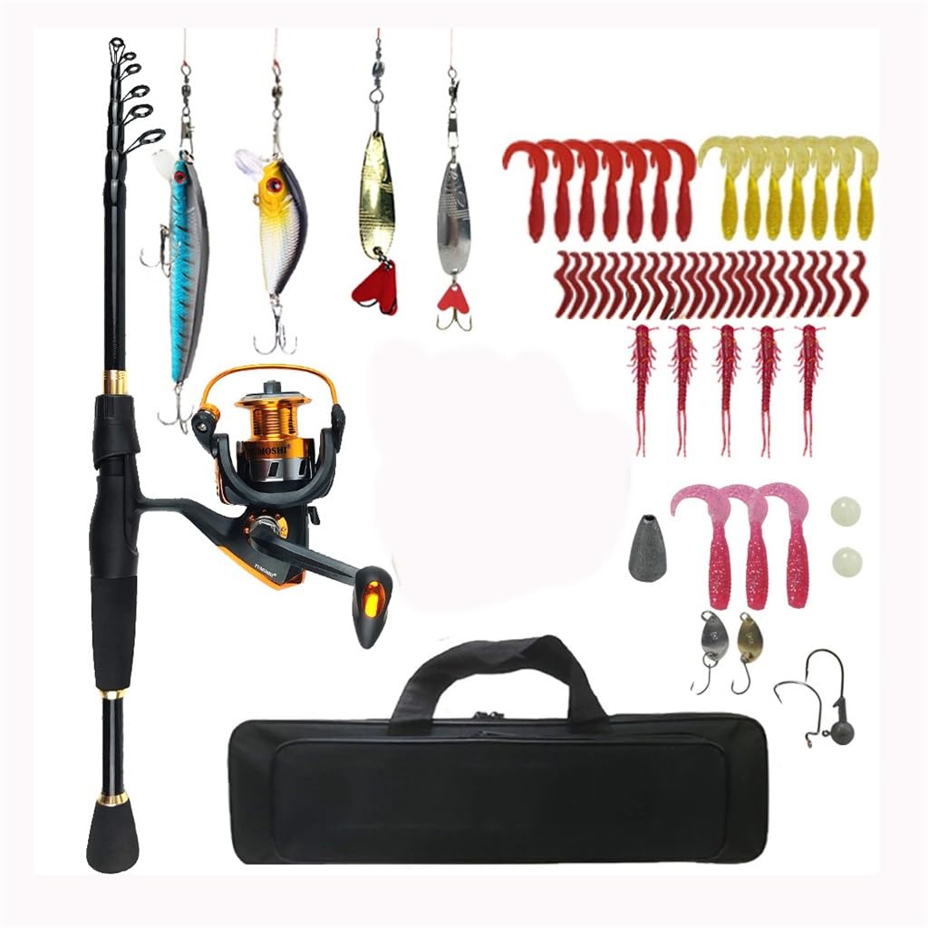 Telescopic Fishing Rod Set