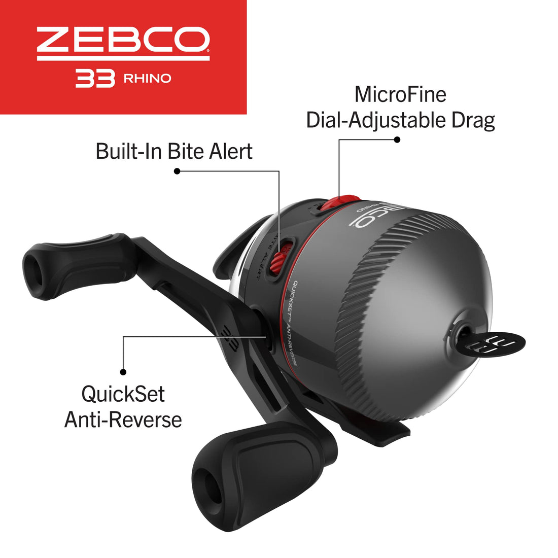 Zebco 33 Rhino Rod & Reel Combo