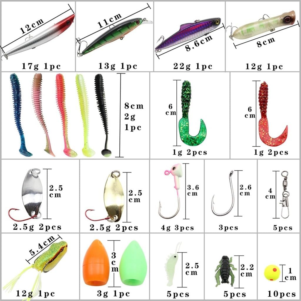 Spinning Rod Bait Set