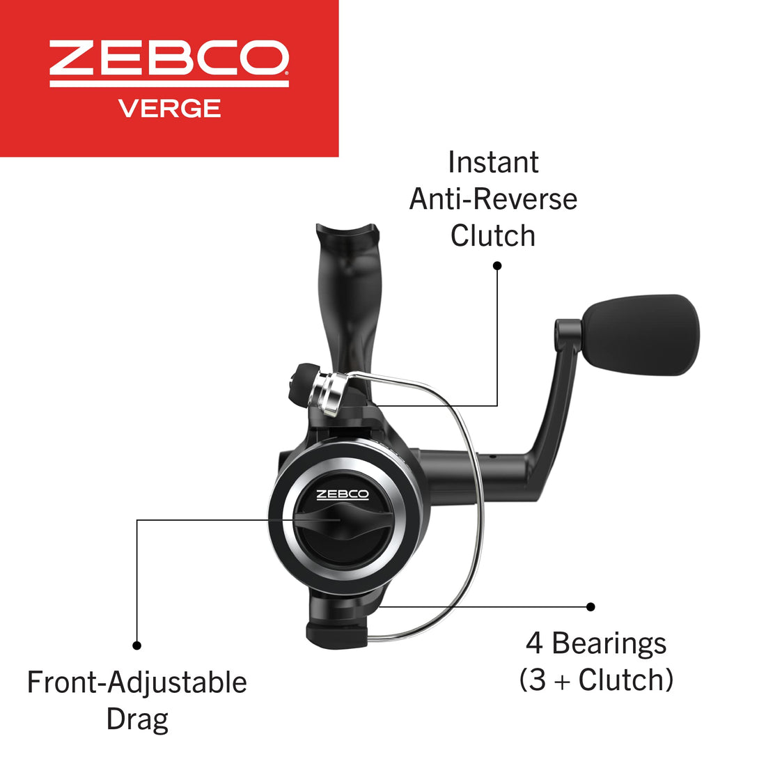 Zebco Verge Rod & Reel Combo