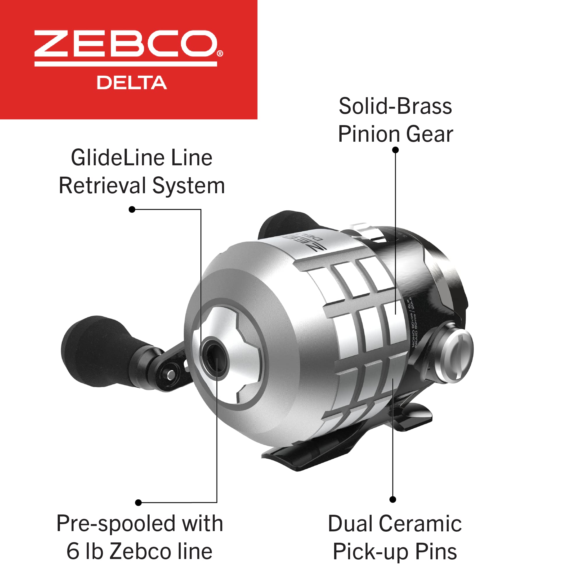 Zebco Delta Rod & Reel Combo