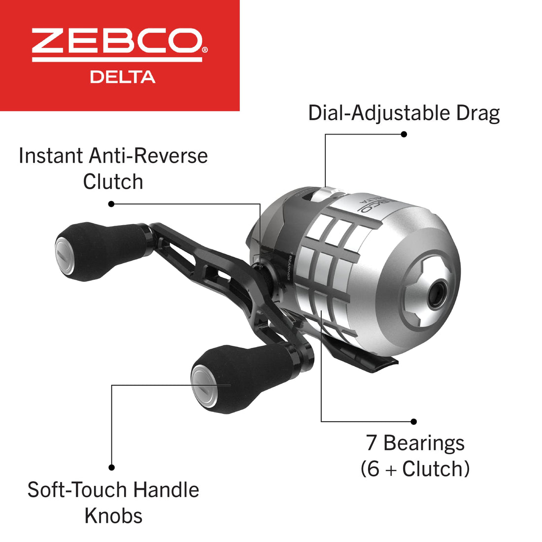 Zebco Delta Rod & Reel Combo
