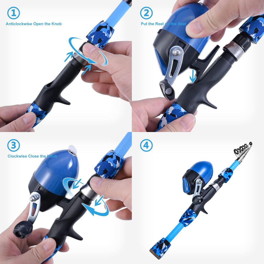 CODEK Kids Fishing Set