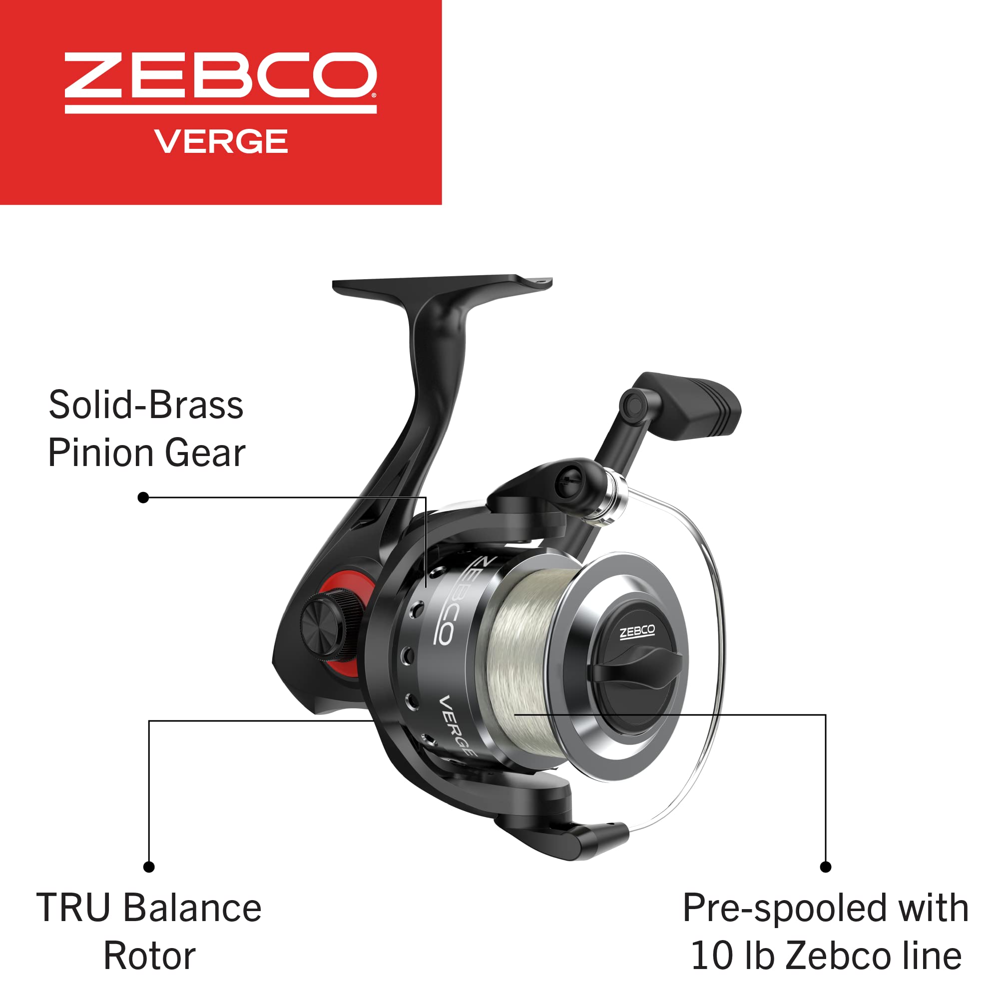 Zebco Verge Rod & Reel Combo