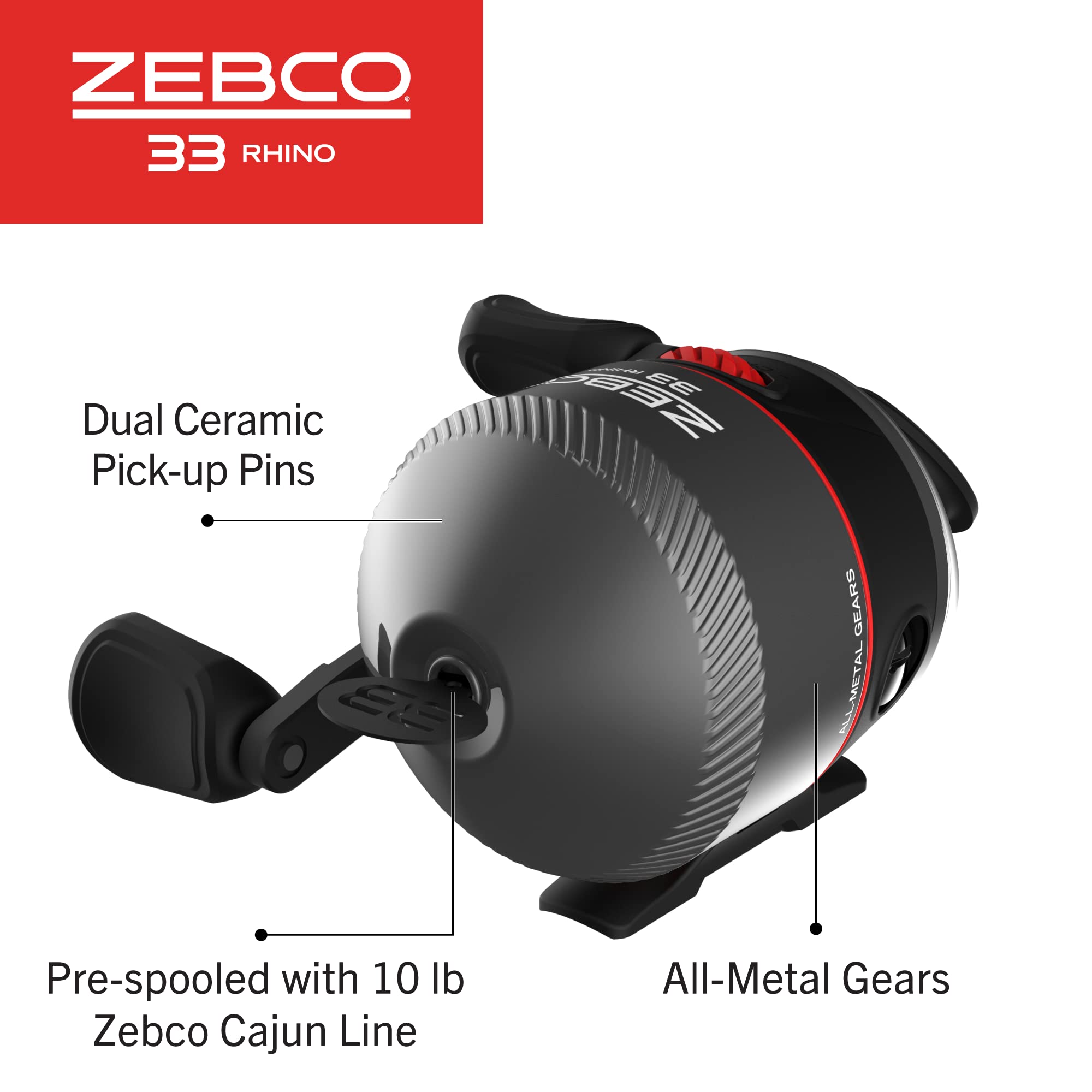 Zebco 33 Rhino Rod & Reel Combo