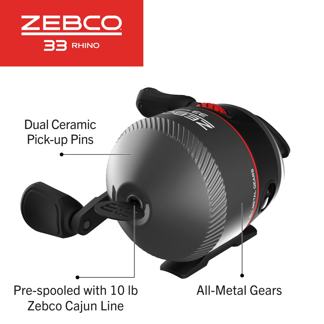 Zebco 33 Rhino Rod & Reel Combo
