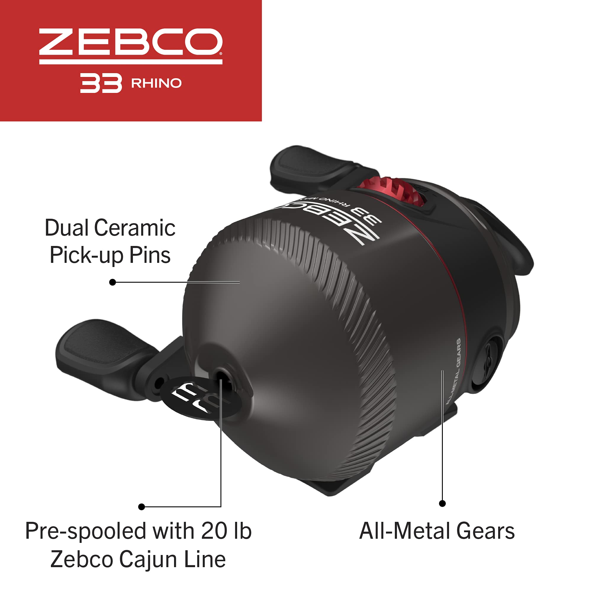 Zebco 33 Rhino Rod & Reel Combo