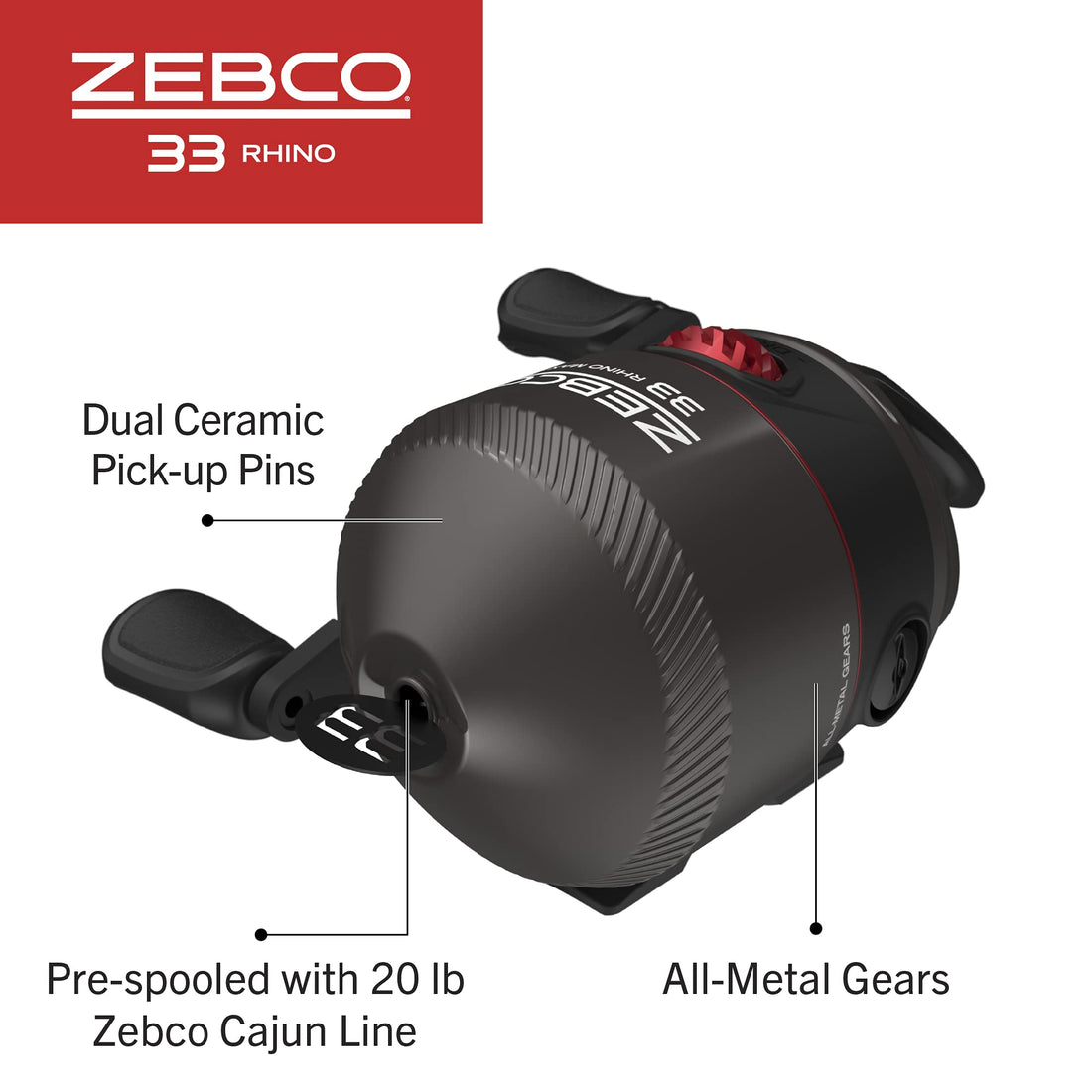 Zebco 33 Rhino Rod & Reel Combo