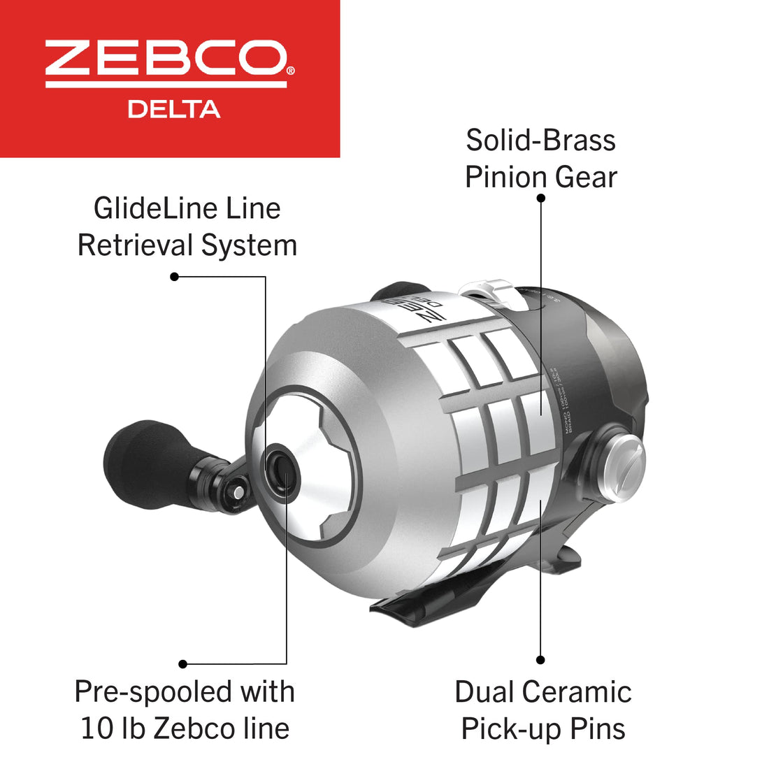Zebco Delta Rod & Reel Combo
