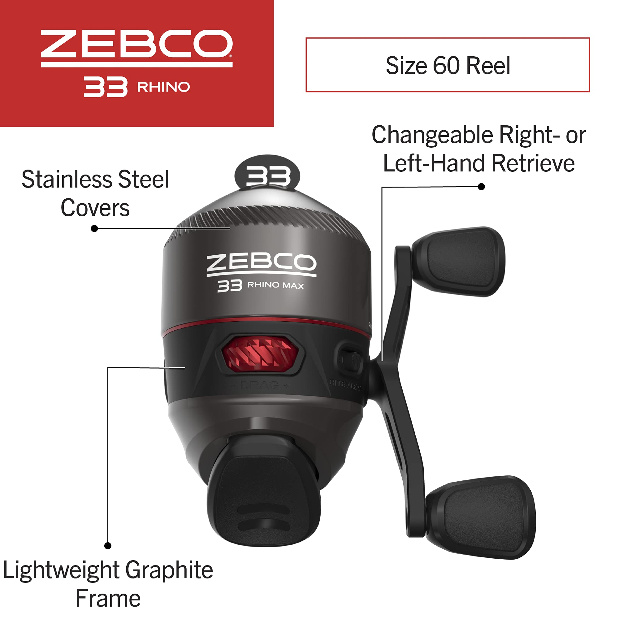 Zebco 33 Rhino Rod & Reel Combo