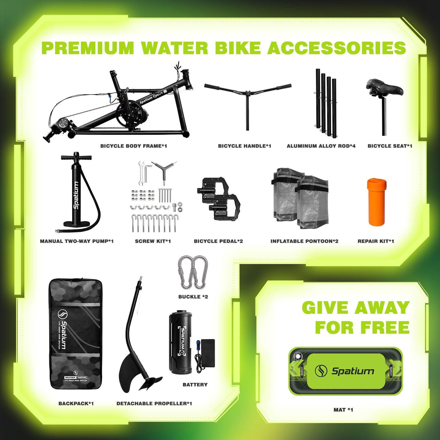 Inflatable Water Bike