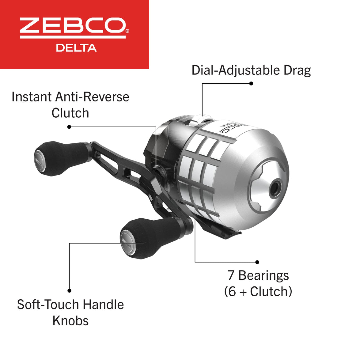 Zebco Delta Rod & Reel Combo