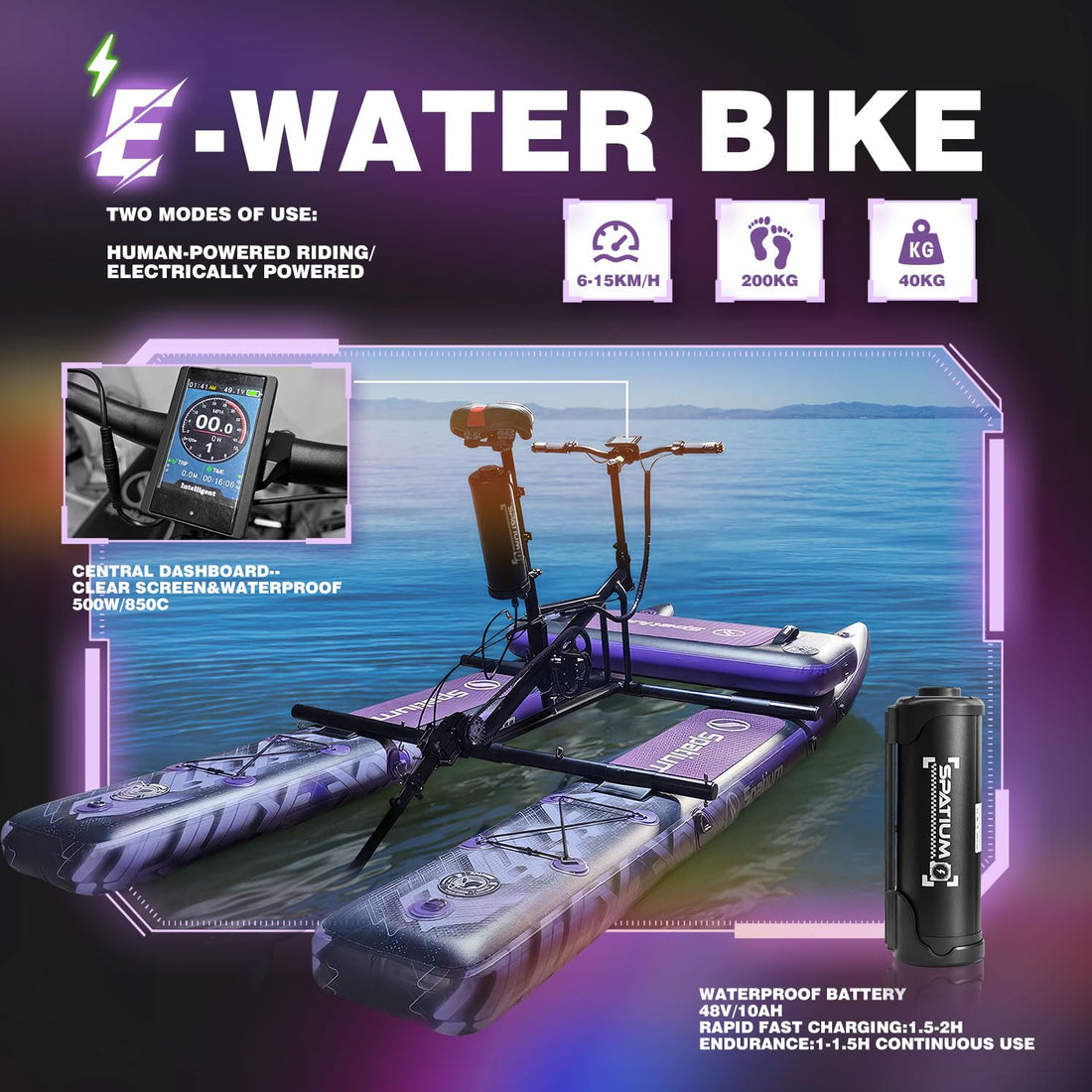 Inflatable Water Bike