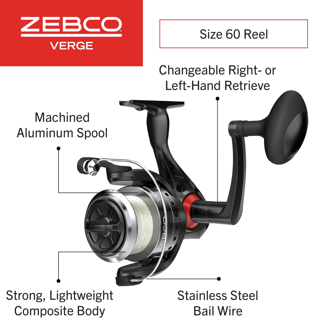 Zebco Verge Rod & Reel Combo