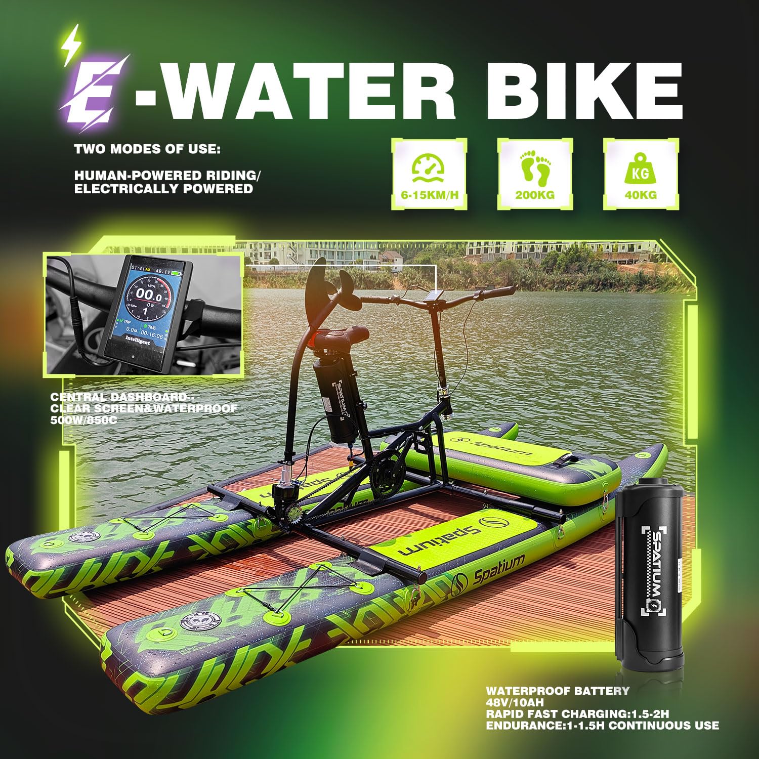 Inflatable Water Bike
