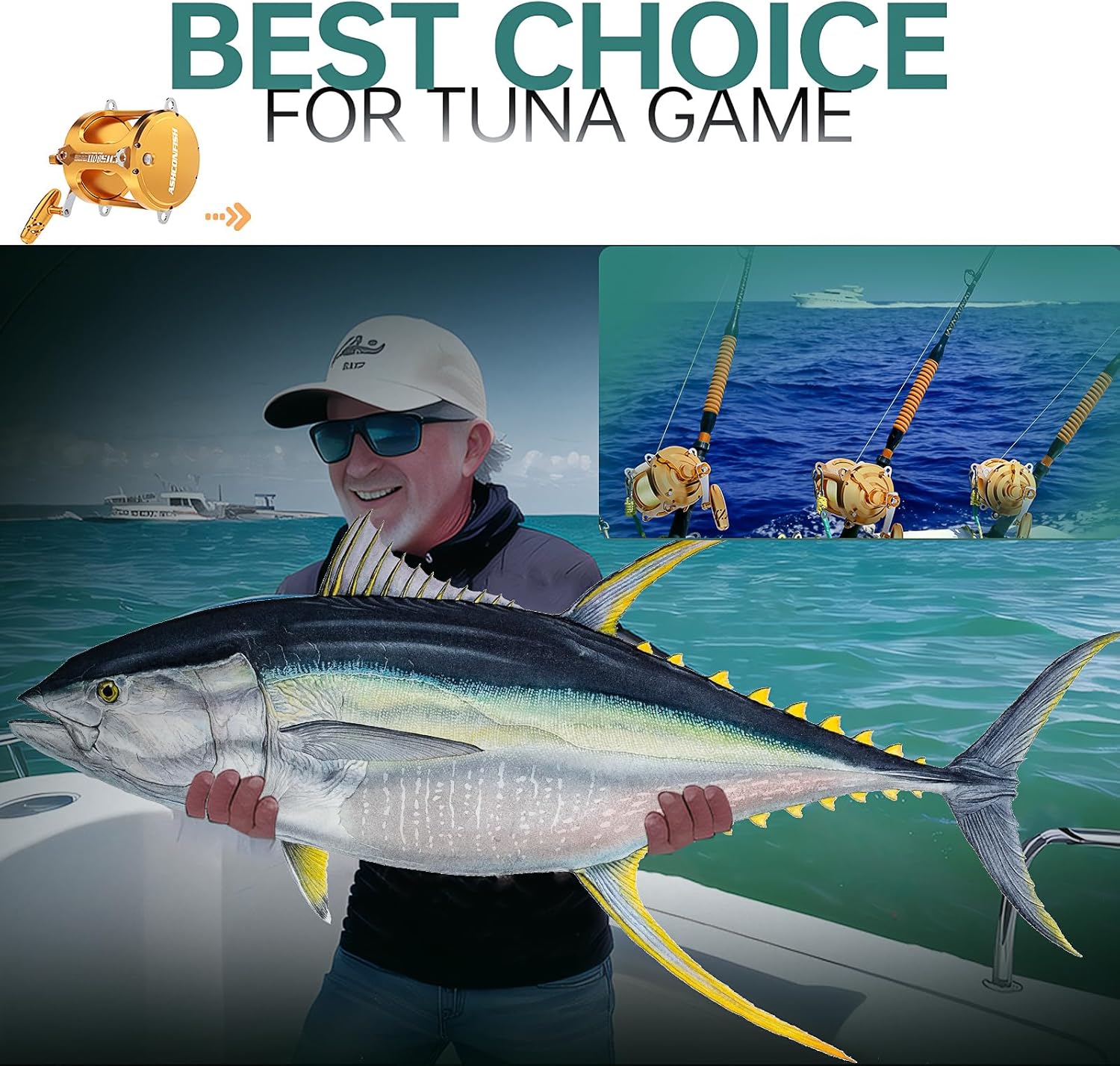 Ashconfish TR-80 Reel